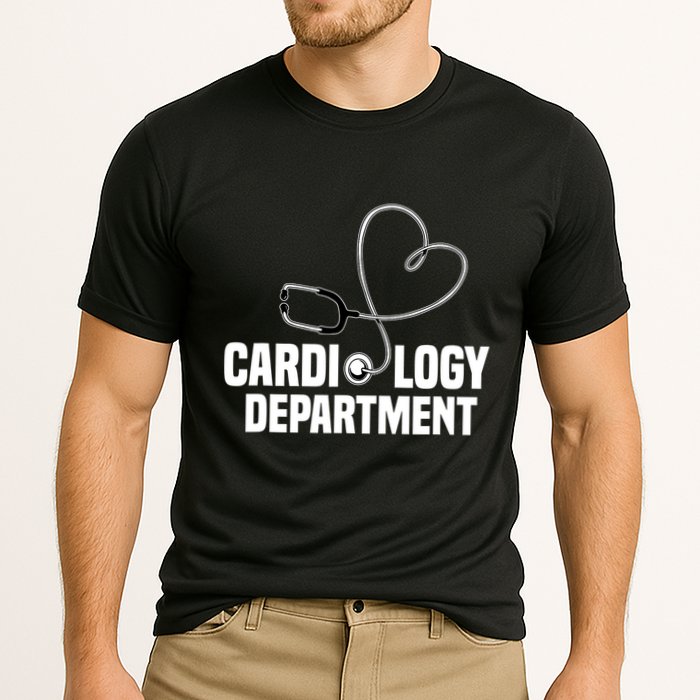 Cardiology Department Stethoscope Heart Surgeons Surgery Cooling Performance Crew T-Shirt