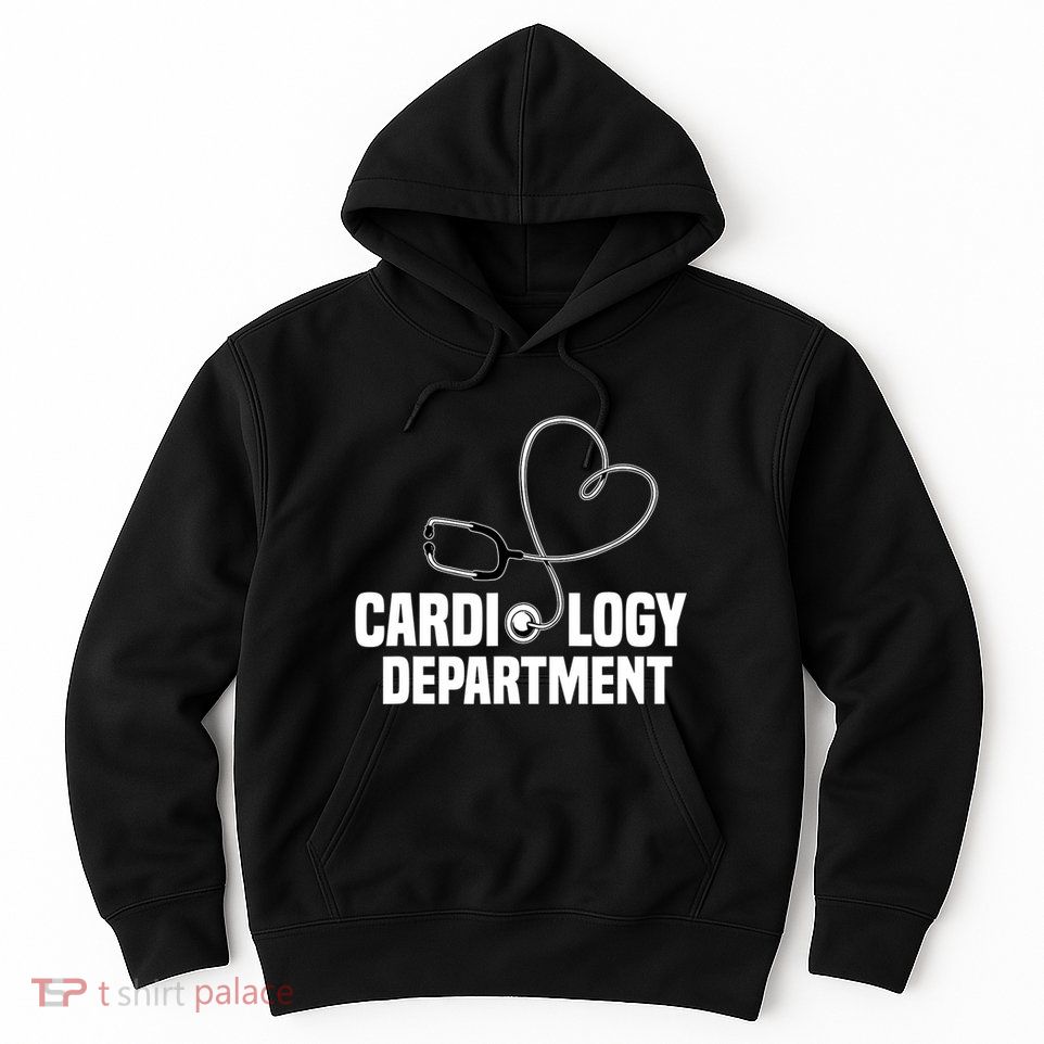 Cardiology Department Stethoscope Heart Surgeons Surgery Hoodie