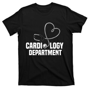 Cardiology Department Stethoscope Heart Surgeons Surgery T-Shirt