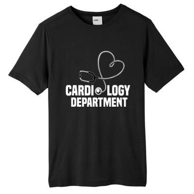 Cardiology Department Stethoscope Heart Surgeons Surgery Tall Fusion ChromaSoft Performance T-Shirt