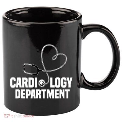 Cardiology Department Stethoscope Heart Surgeons Surgery 11oz C Handle Ceramic Mug