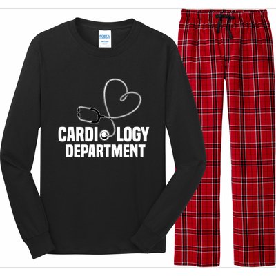 Cardiology Department Stethoscope Heart Surgeons Surgery Long Sleeve Pajama Set