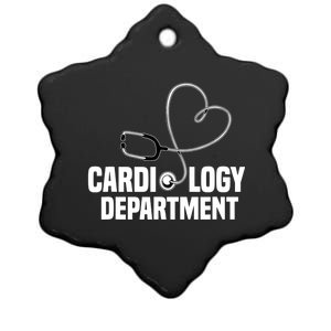 Cardiology Department Stethoscope Heart Surgeons Surgery Ceramic Star Ornament