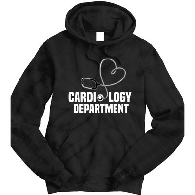 Cardiology Department Stethoscope Heart Surgeons Surgery Tie Dye Hoodie