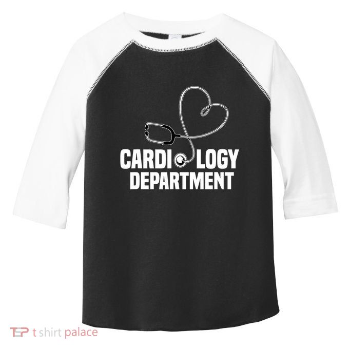 Cardiology Department Stethoscope Heart Surgeons Surgery Toddler Fine Jersey T-Shirt