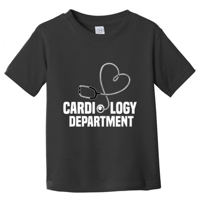 Cardiology Department Stethoscope Heart Surgeons Surgery Toddler T-Shirt