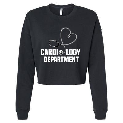 Cardiology Department Stethoscope Heart Surgeons Surgery Cropped Pullover Crew