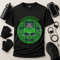 Clan Duncan Scottish Tartan Celtic Thistle Performance Shirt