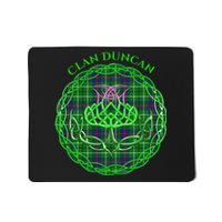 Clan Duncan Scottish Tartan Celtic Thistle Mousepad