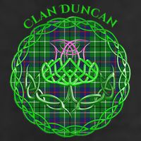 Clan Duncan Scottish Tartan Celtic Thistle Hat