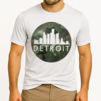 Camo Detroit Skyline Logo Cooling Performance Crew T-Shirt