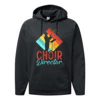 Choir Director Singer Music Group Teacher Choirs Performance Fleece Hoodie