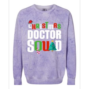 Christmas Doctor Squad Xmas Medical Student Unisex Great Gift Colorblast Crewneck Sweatshirt