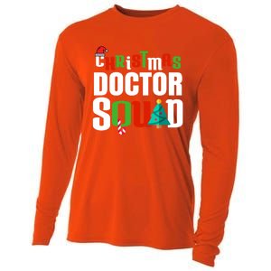 Christmas Doctor Squad Xmas Medical Student Unisex Great Gift Cooling Performance Long Sleeve Crew