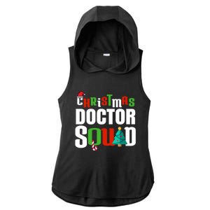 Christmas Doctor Squad Xmas Medical Student Unisex Great Gift Ladies PosiCharge Tri-Blend Wicking Draft Hoodie Tank