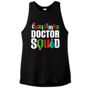 Christmas Doctor Squad Xmas Medical Student Unisex Great Gift Ladies PosiCharge Tri-Blend Wicking Tank