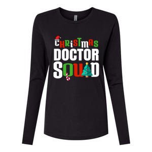 Christmas Doctor Squad Xmas Medical Student Unisex Great Gift Womens Cotton Relaxed Long Sleeve T-Shirt