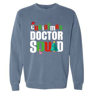 Christmas Doctor Squad Xmas Medical Student Unisex Great Gift Garment-Dyed Sweatshirt