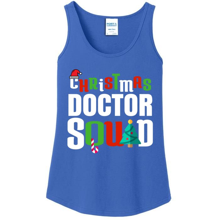 Christmas Doctor Squad Xmas Medical Student Unisex Great Gift Ladies Essential Tank