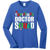 Christmas Doctor Squad Xmas Medical Student Unisex Great Gift Ladies Long Sleeve Shirt