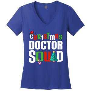 Christmas Doctor Squad Xmas Medical Student Unisex Great Gift Women's V-Neck T-Shirt