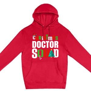 Christmas Doctor Squad Xmas Medical Student Unisex Great Gift Premium Pullover Hoodie