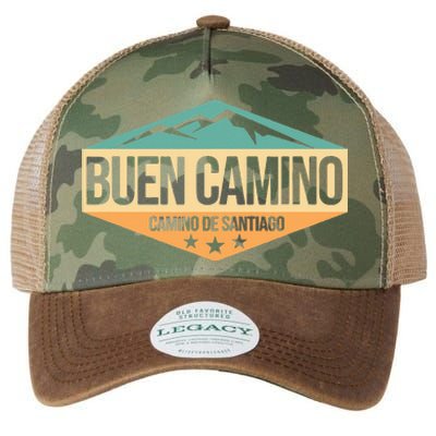 Camino de Santiago Way of St. James Legacy Tie Dye Trucker Hat