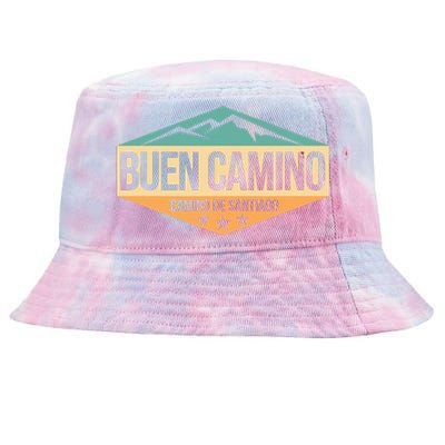 Camino de Santiago Way of St. James Tie-Dyed Bucket Hat