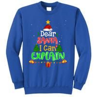 Christmas Dear Santa I Can Explain Funny Santa Claus Joke Meaningful Gift Sweatshirt