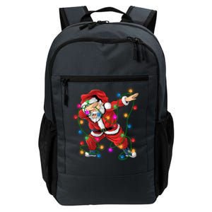 Christmas Dabbing Santa Gift Daily Commute Backpack