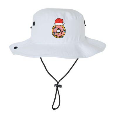 Christmas Donut Santa Cute Xmas Baking Baker Funny Funny Legacy Cool Fit Booney Bucket Hat