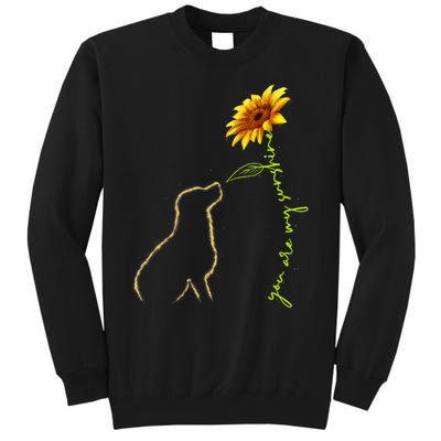 Cute Dog Shirt, You Are My Sunshine Dog Lover TShirt Tall Sweatshirt