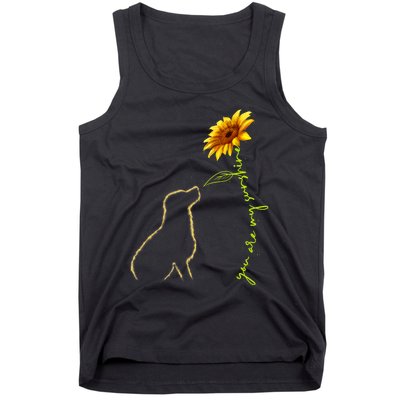 Cute Dog Shirt, You Are My Sunshine Dog Lover TShirt Tank Top