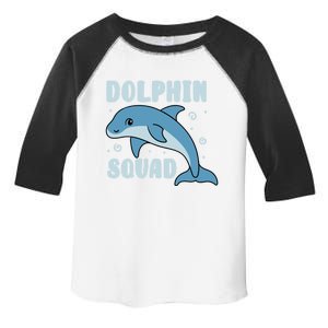 Cute Dolphin Squad Sea Animal Nature Gift Toddler Fine Jersey T-Shirt