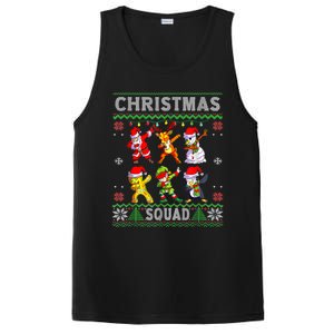 Christmas Dab Santa Friends Matching Family Christmas Squad Cool Gift PosiCharge Competitor Tank