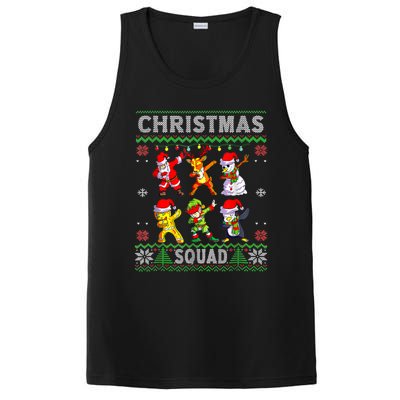 Christmas Dab Santa Friends Matching Family Christmas Squad Cool Gift PosiCharge Competitor Tank