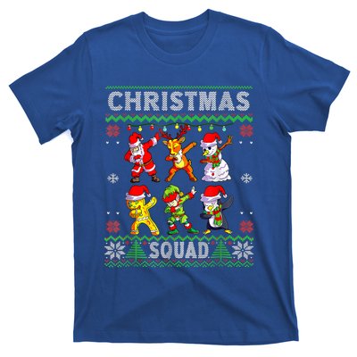 Christmas Dab Santa Friends Matching Family Christmas Squad Cool Gift T-Shirt