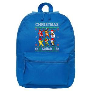 Christmas Dab Santa Friends Matching Family Christmas Squad Cool Gift 16 in Basic Backpack