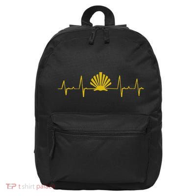 Camino de Santiago Compostela Pilgrim Souvenir 16 in Basic Backpack