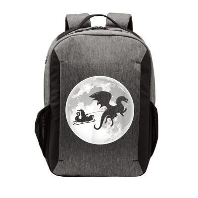 Christmas Dragon Santa Claus Moon Xmas Pajama Party Vector Backpack