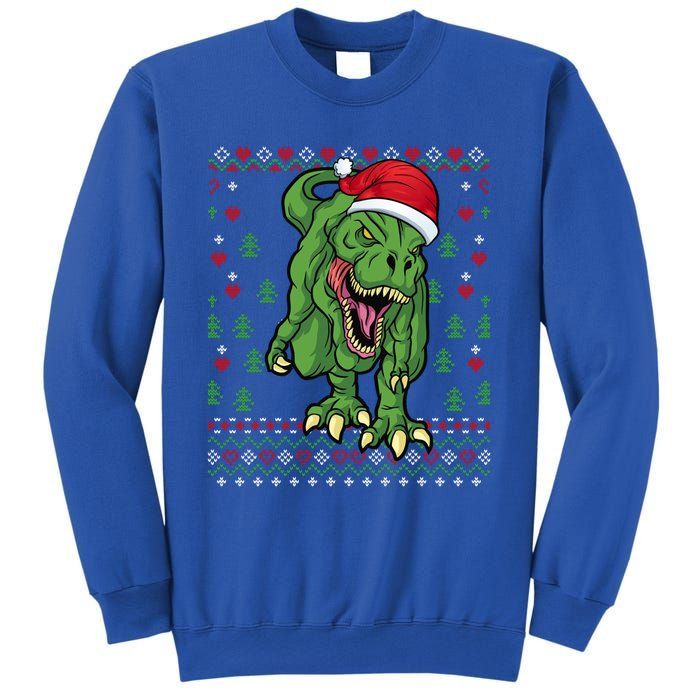 Christmas Dinosaur Scary Trex Ugly Xmas Sweater Gift Sweatshirt