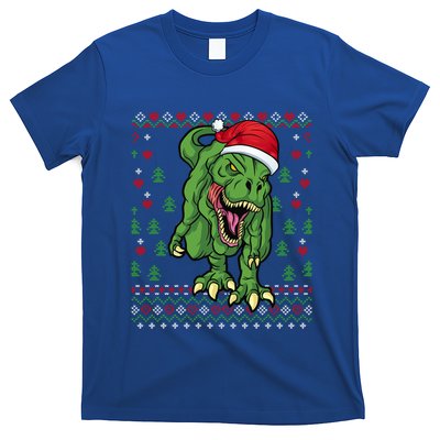 Christmas Dinosaur Scary Trex Ugly Xmas Sweater Gift T-Shirt