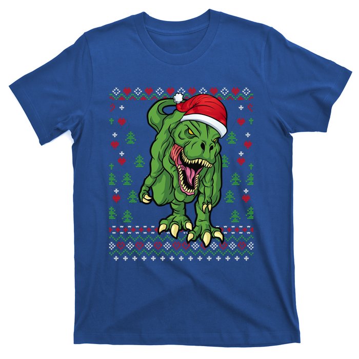 Christmas Dinosaur Scary Trex Ugly Xmas Sweater Gift T-Shirt