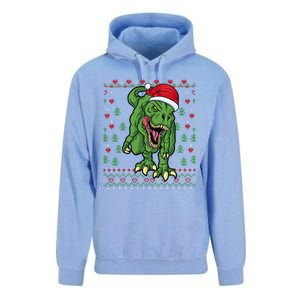 Christmas Dinosaur Scary Trex Ugly Xmas Sweater Gift Unisex Surf Hoodie