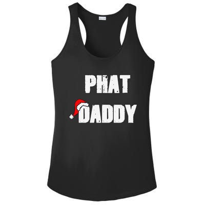 Christmas Daddy Santa Claus Father Family Matching Pajamas Ladies PosiCharge Competitor Racerback Tank