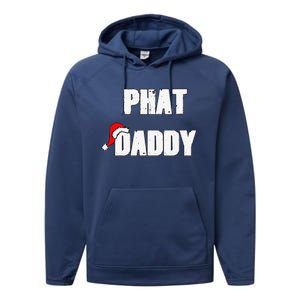 Christmas Daddy Santa Claus Father Family Matching Pajamas Performance Fleece Hoodie