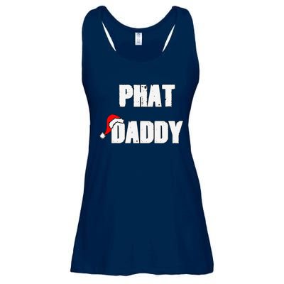 Christmas Daddy Santa Claus Father Family Matching Pajamas Ladies Essential Flowy Tank