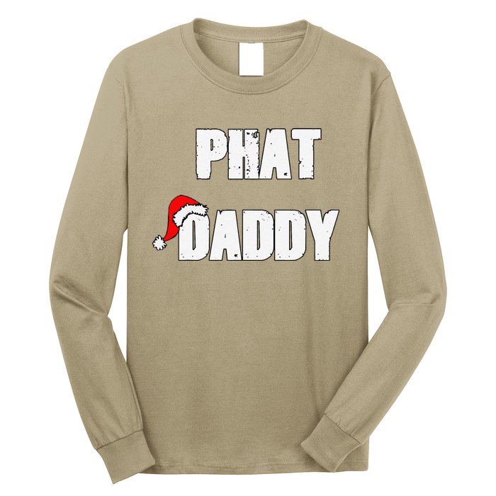 Christmas Daddy Santa Claus Father Family Matching Pajamas Long Sleeve Shirt