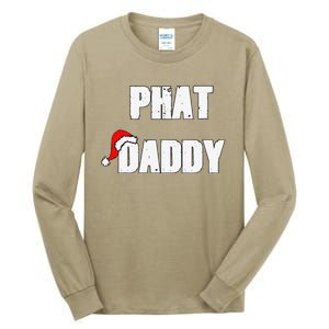 Christmas Daddy Santa Claus Father Family Matching Pajamas Tall Long Sleeve T-Shirt