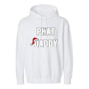 Christmas Daddy Santa Claus Father Family Matching Pajamas Garment-Dyed Fleece Hoodie